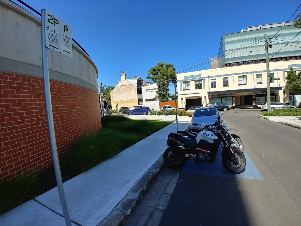 Motorcycle council parking | parking | 106-112 Church St, Camperdown NSW 2050, Australia