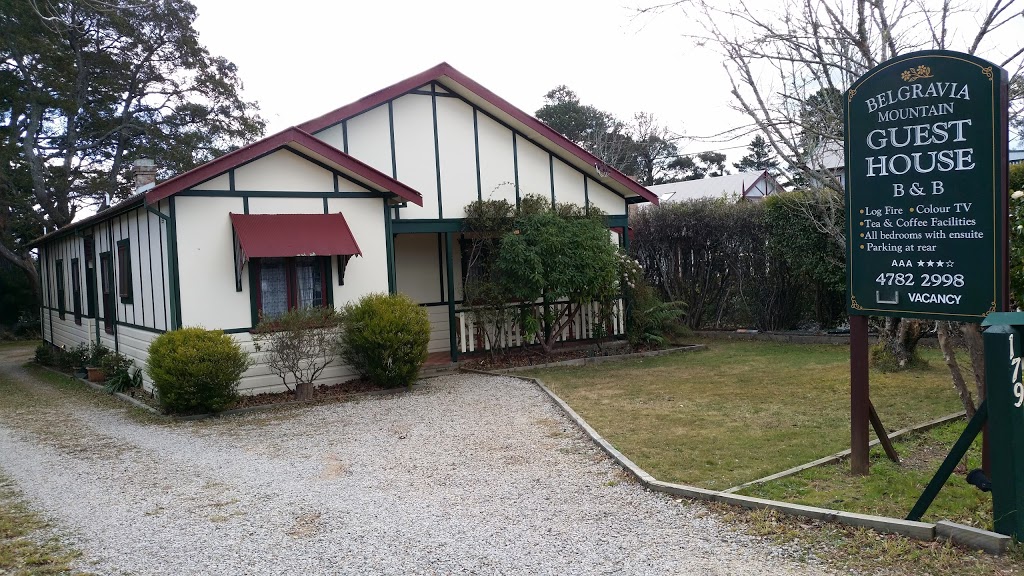 Belgravia Mountain Guest House | 179 Lurline St, Katoomba NSW 2780, Australia | Phone: (02) 4782 2998