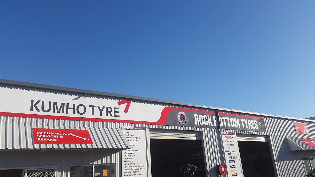 Rock Bottom Tyres and Mechanical | car repair | 3/79 Old Maryborough Rd, Pialba QLD 4655, Australia | 0741243033 OR +61 7 4124 3033
