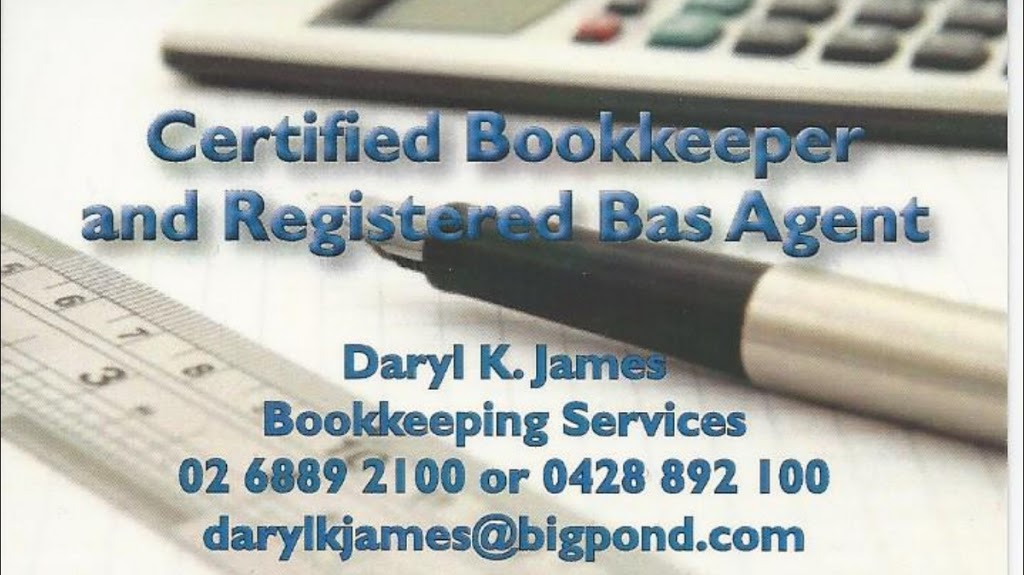 Daryl K James Bookkeeping Services | 133 Murgah St, Narromine NSW 2821, Australia | Phone: 0428 892 100