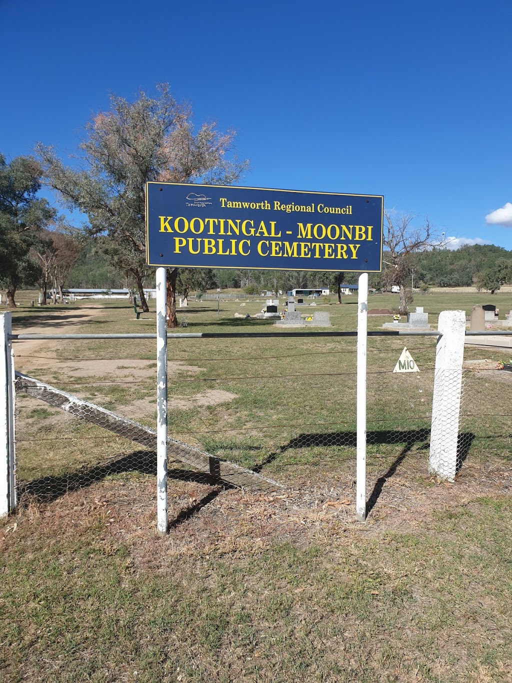 Kootingal - Moonbi Cemetery | cemetery | Matthew St, Moonbi NSW 2353, Australia