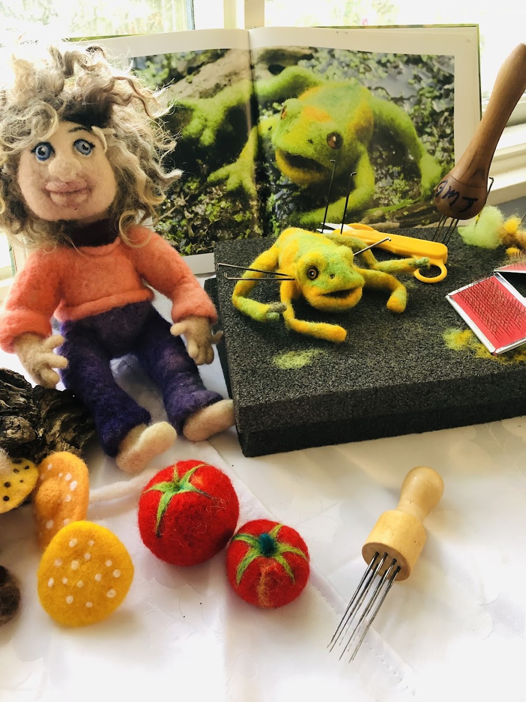 Needle felting by Am | 6 Annette Pl, Belrose NSW 2085, Australia | Phone: 0420 920 851