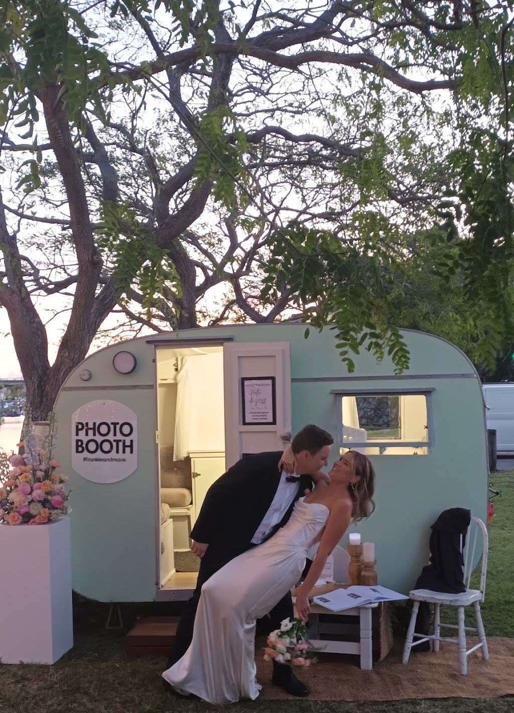 Frankie & Mavis Vintage Caravan Photo Booth Hire Brisbane | 60 Long Gully Rd, Woolshed QLD 4340, Australia | Phone: 0423 557 177