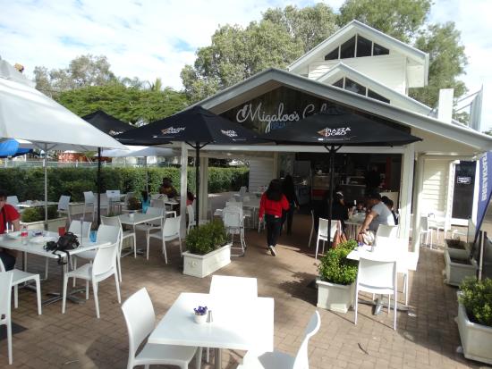 Migaloos Cafe | cafe | 1 Pilot St, Urangan QLD 4655, Australia | 0741289479 OR +61 7 4128 9479