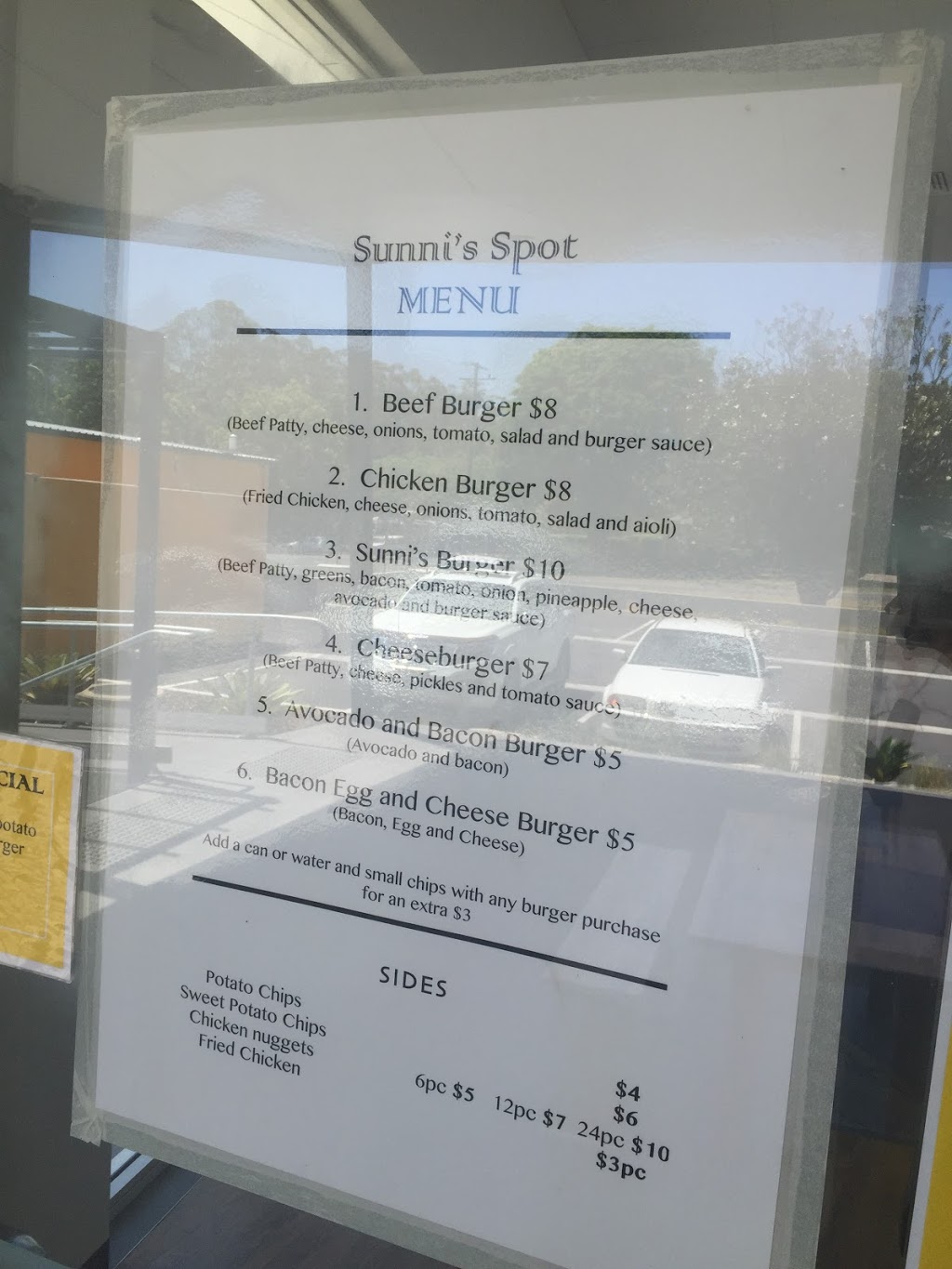 Sunnis Spot | restaurant | 9 Pine Camp Rd, Beerwah QLD 4519, Australia | 0753187097 OR +61 7 5318 7097