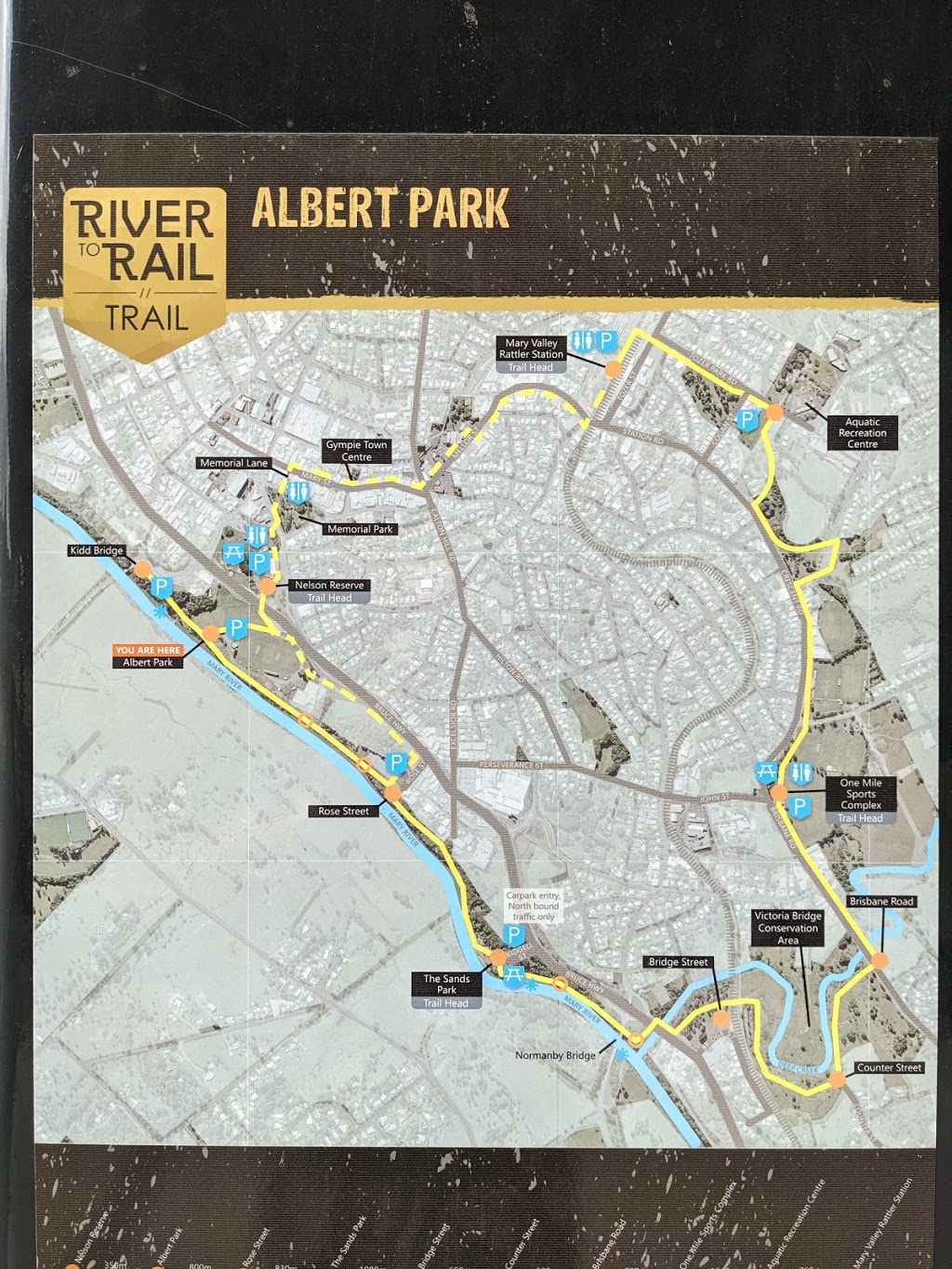 River to Rail Trail - Albert Park | park | Gympie QLD 4570, Australia