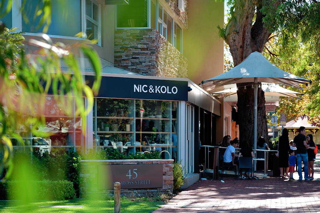 Nic and Kolo | cafe | 45 Ardross St, Applecross WA 6153, Australia | 0893649496 OR +61 8 9364 9496