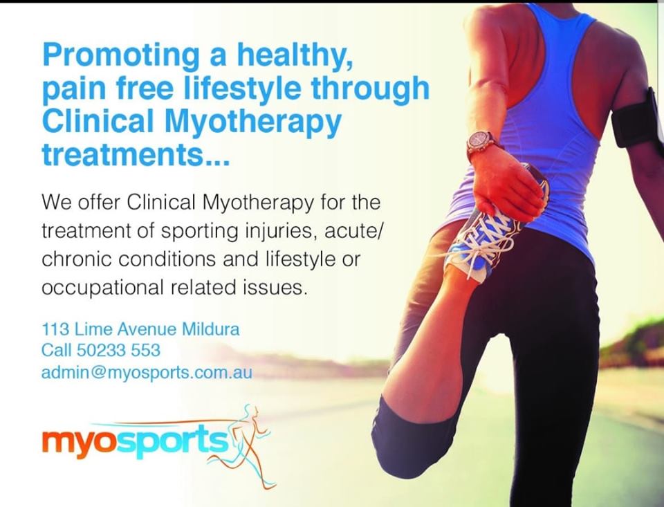 MyoSports | health | 113 Lime Ave, Mildura VIC 3500, Australia | 0350233553 OR +61 3 5023 3553