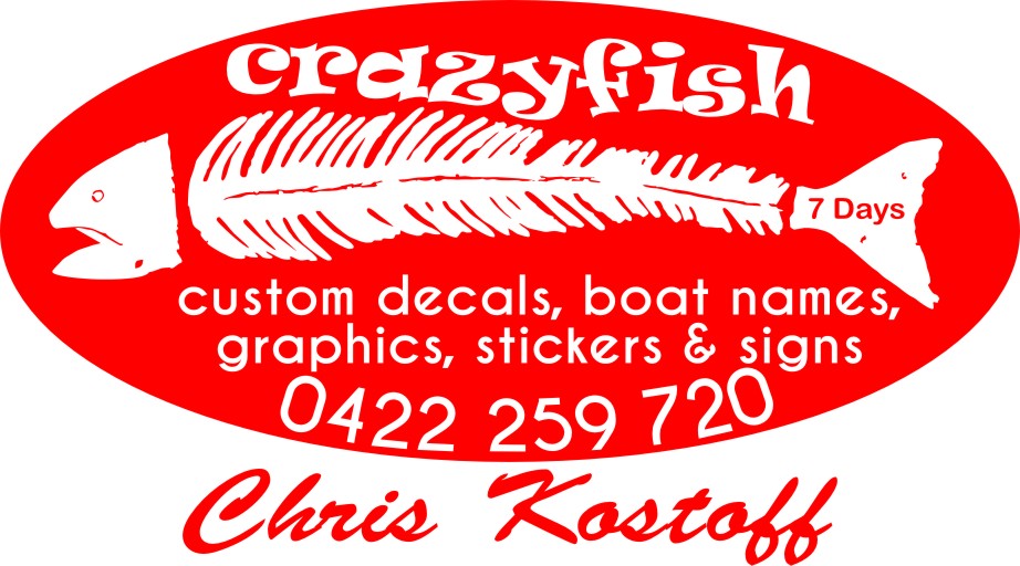 Crazyfish Signs | 83 Tapleys Hill Rd, Glenelg North SA 5045, Australia | Phone: 0422 259 720