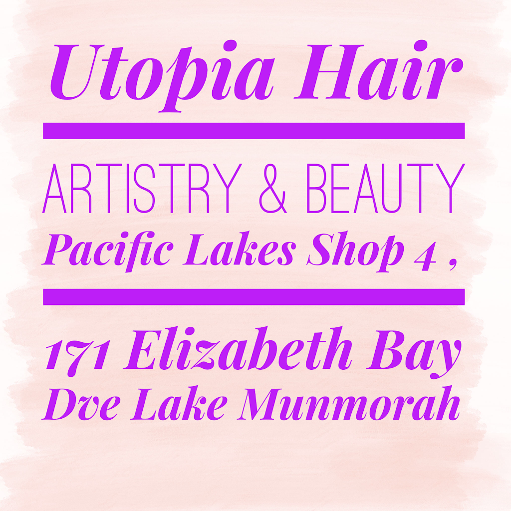 Utopia Hair Artistry & Beauty | 171 Elizabeth Bay Dr, Lake Munmorah NSW 2259, Australia | Phone: (02) 4358 8800