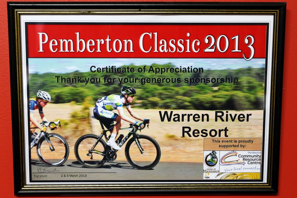 Warren River Resort | 713 Pemberton-Northcliffe Rd, Pemberton WA 6260, Australia | Phone: (08) 9776 1400