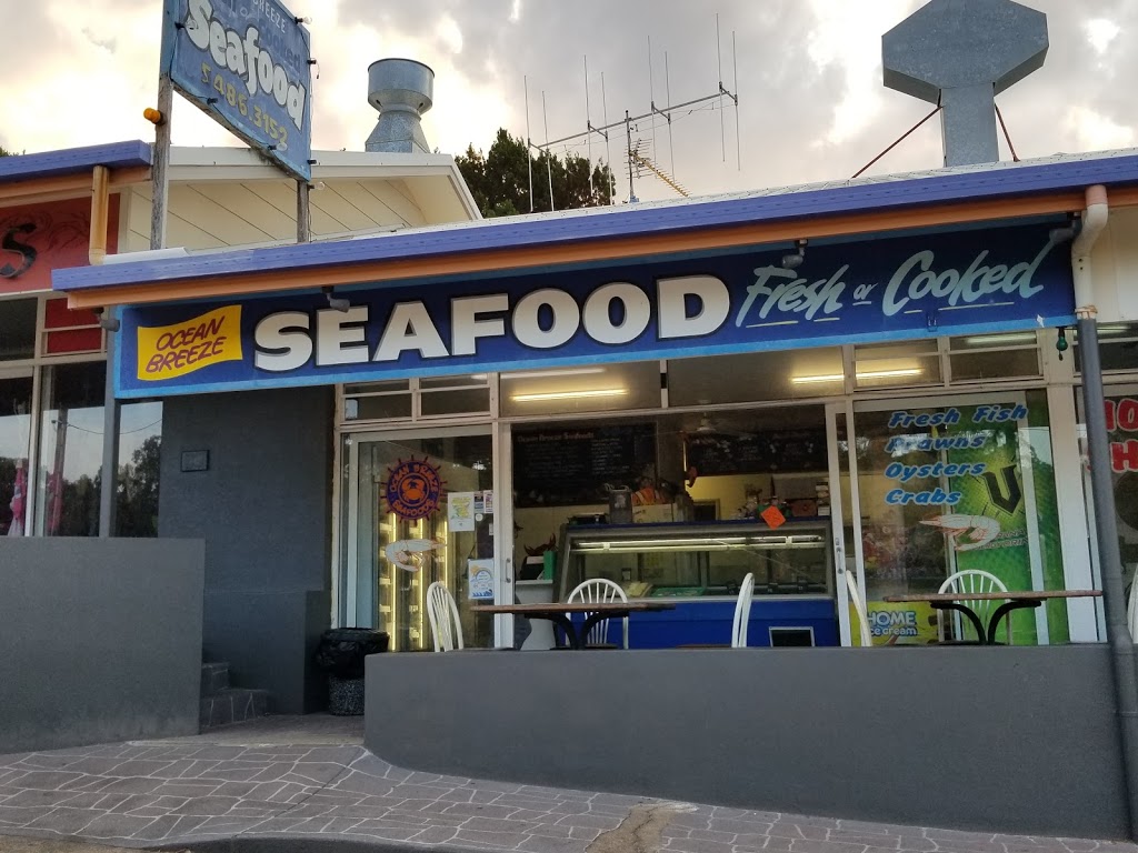 Ocean Breeze Seafoods | restaurant | 54 Rainbow Beach Rd, Rainbow Beach QLD 4581, Australia | 0754863152 OR +61 7 5486 3152