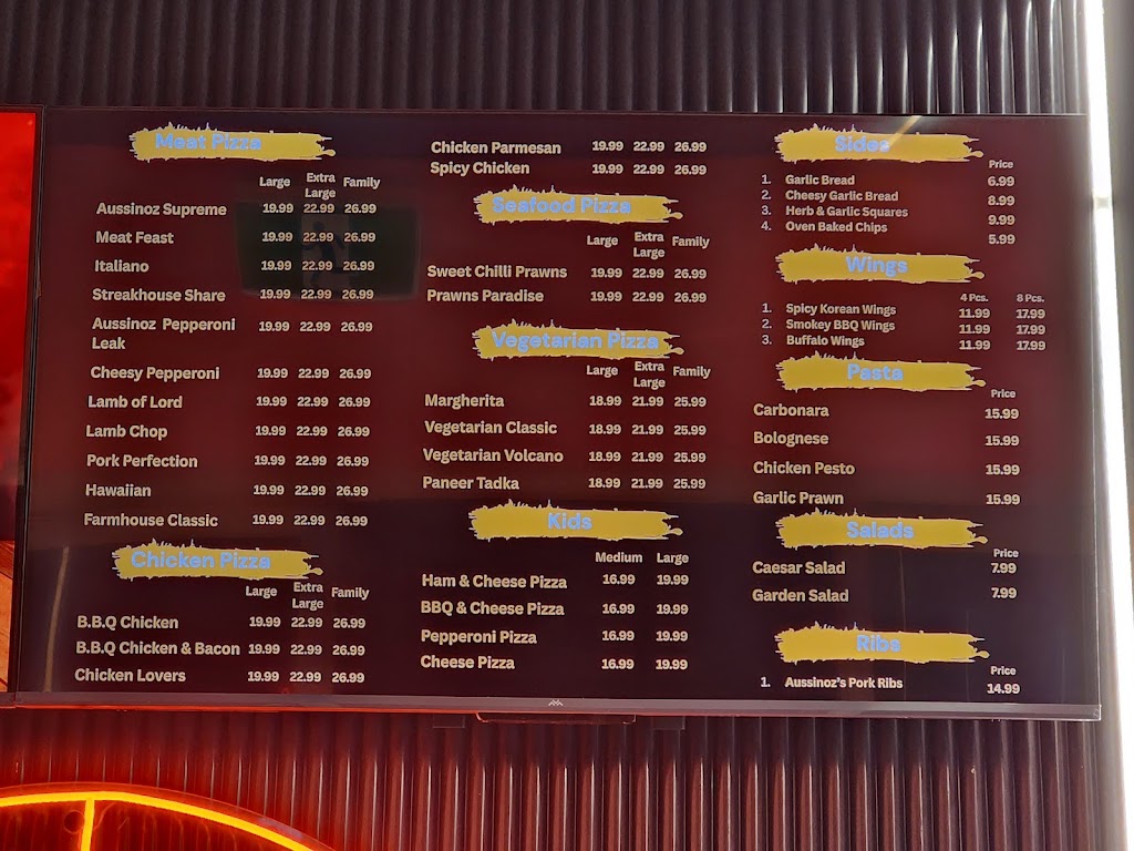 Aussinoz Pizza Walloon | Shop2/2 Queen St, Walloon QLD 4306, Australia | Phone: (07) 4660 5603