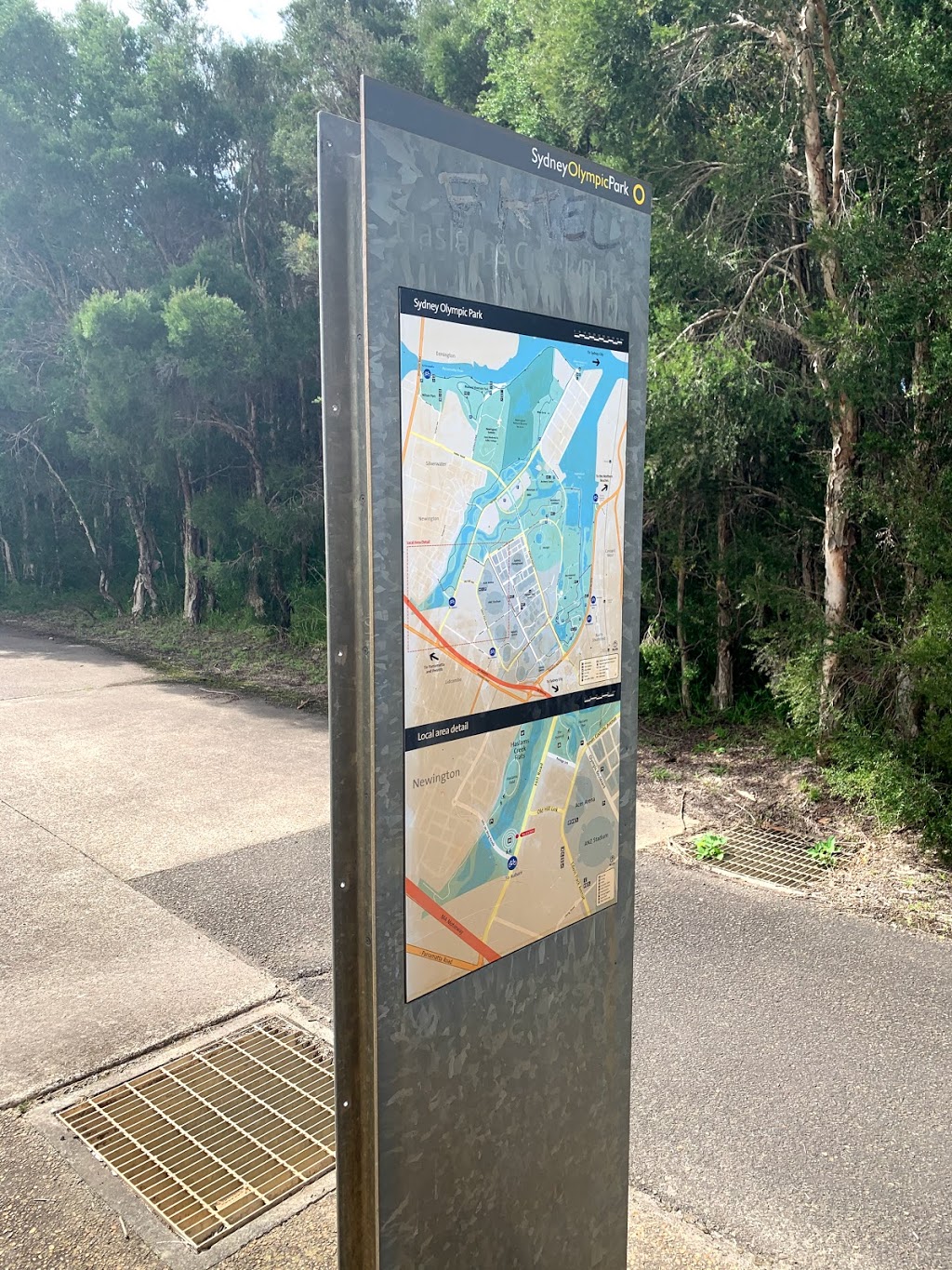 Haslams Marker | Hill Rd, Sydney Olympic Park NSW 2127, Australia