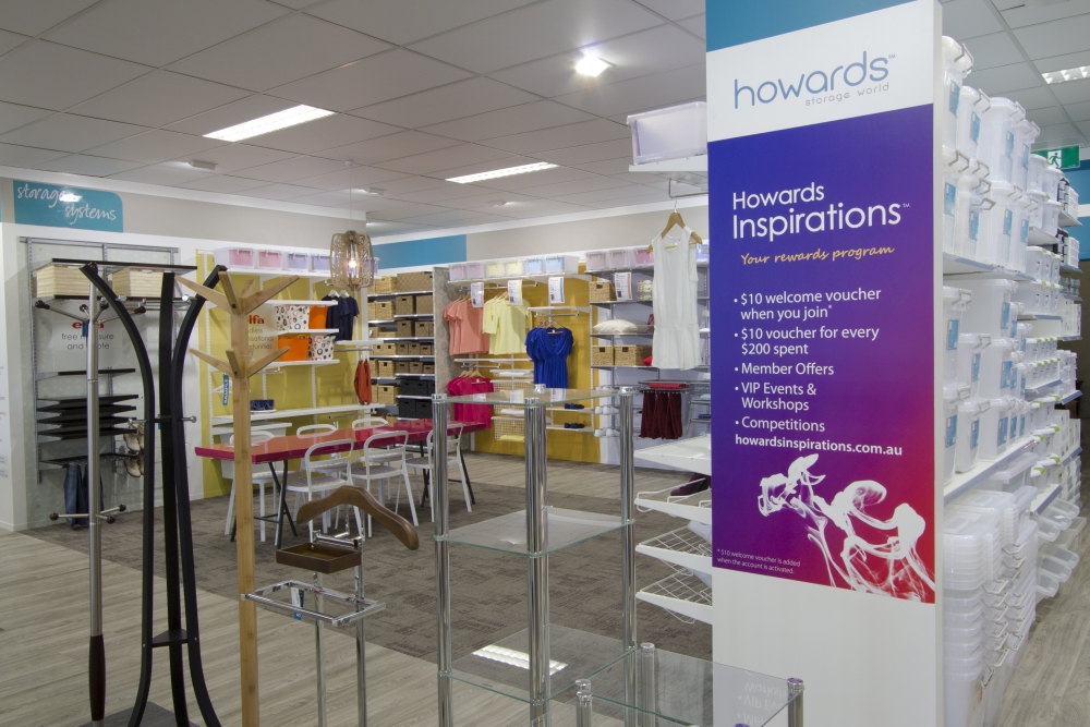 Howards Storage World Rhodes | home goods store | Rhodes Waterside Shopping Centre, Shop 58/1 Rider Blvd, Rhodes NSW 2138, Australia | 0297363111 OR +61 2 9736 3111
