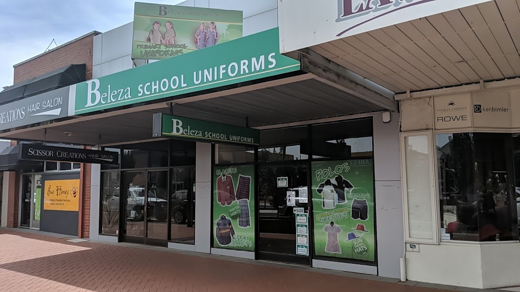 Beleza School Uniforms Wodonga | clothing store | 94 High St, Wodonga VIC 3690, Australia | 0260569402 OR +61 2 6056 9402
