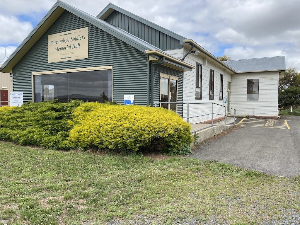 Burrumbeet Soldiers Memorial Hall | 46 Burrumbeet Rd, Burrumbeet VIC 3352, Australia | Phone: 0439 432 318