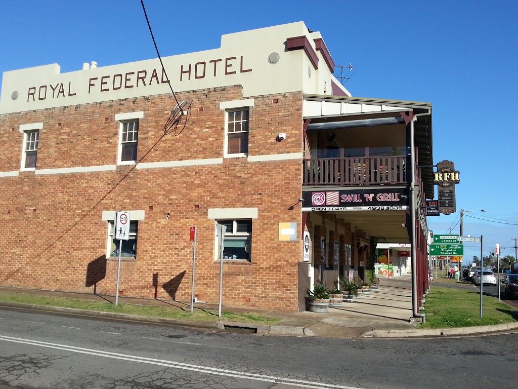 Royal Federal Hotel | lodging | 50 Maitland St, Branxton NSW 2335, Australia | 0249381335 OR +61 2 4938 1335