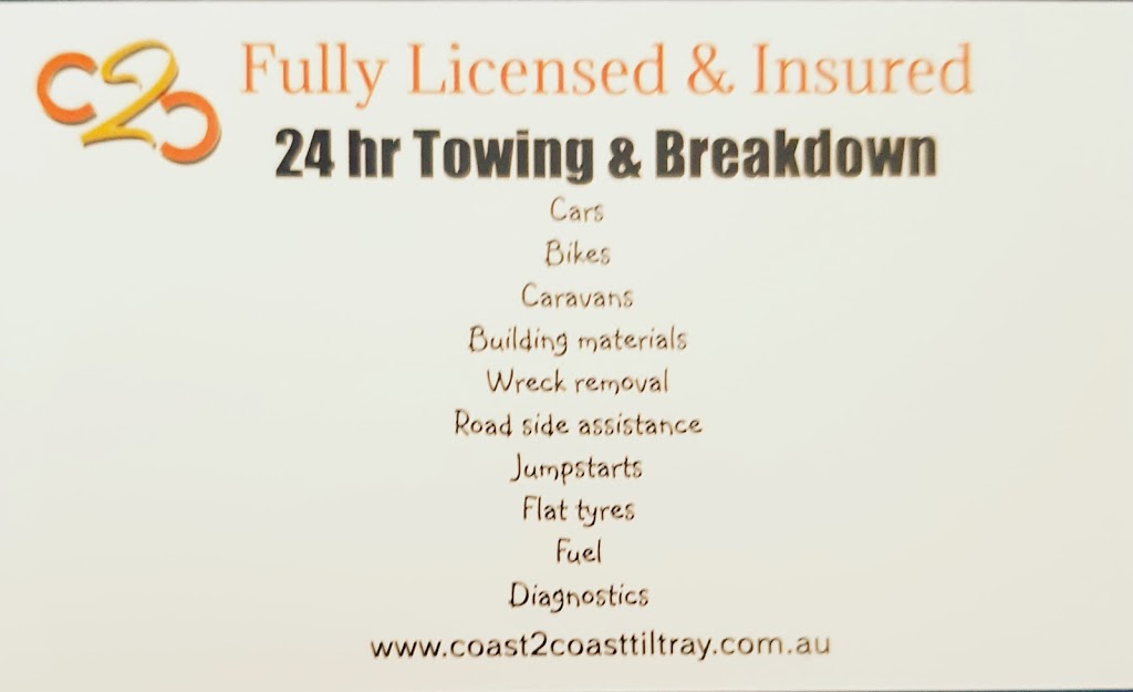 Coast 2 Coast Tilt Tray & Breakdown. Tow truck Service |  | 170 Anson St, St Georges Basin NSW 2540, Australia | 0478369072 OR +61 478 369 072