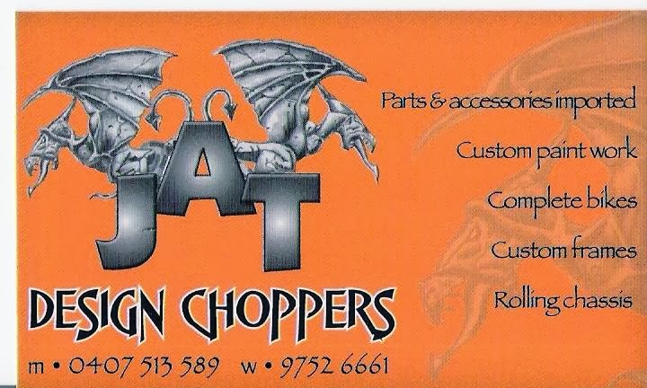 JAT Design Choppers and engineering | Williams Rd, Lillian Rock NSW 2480, Australia | Phone: (02) 6689 7359