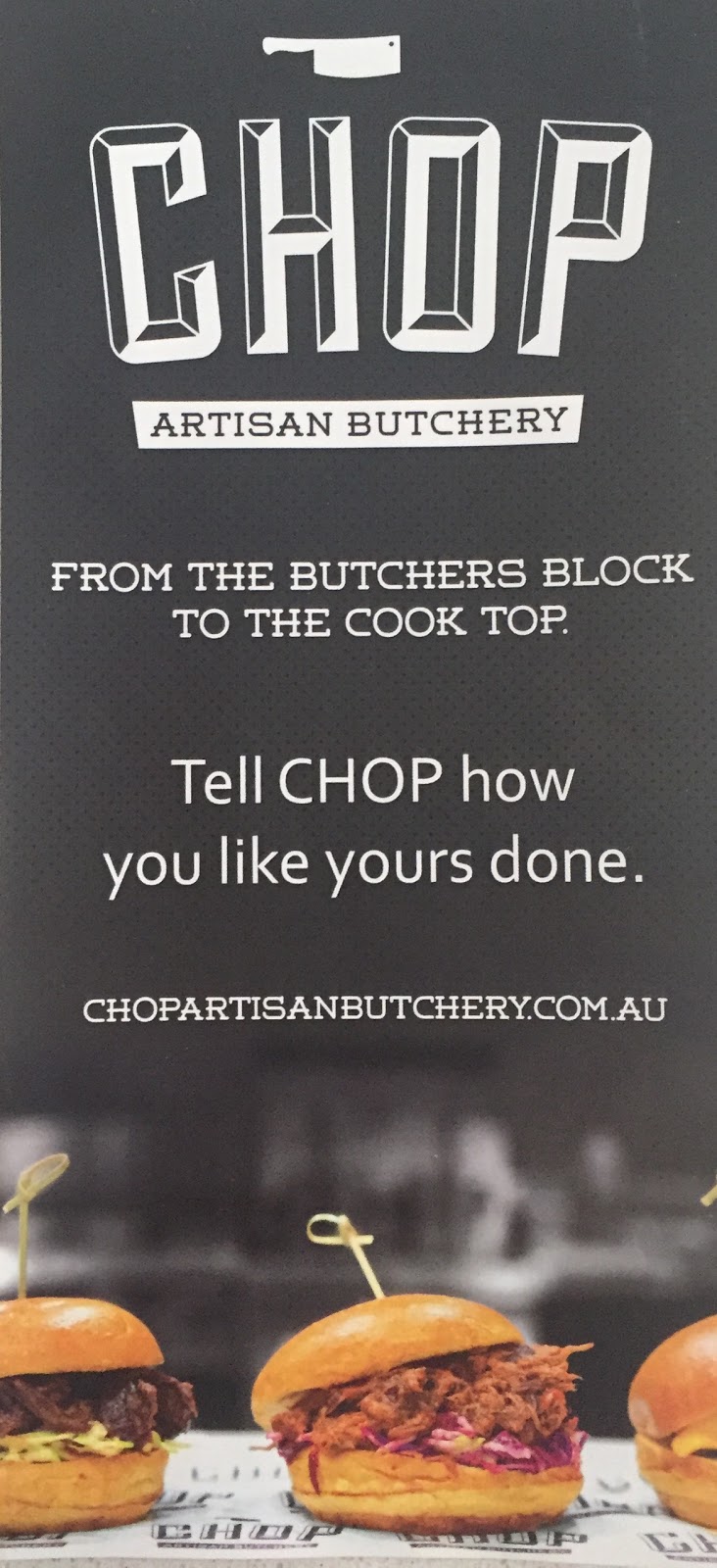 Chop Artisan Butchery | Shop B-GR 063, 10/14 Market Ln, Rouse Hill NSW 2155, Australia | Phone: 0473 749 510