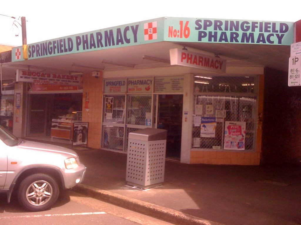 Springfield Pharmacy | pharmacy | 16 Station St, Dundas NSW 2117, Australia | 0296383155 OR +61 2 9638 3155