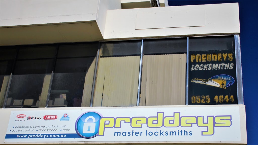Preddeys Locksmiths Pty Ltd | locksmith | 1st/522-524 Kingsway, Miranda NSW 2228, Australia | 0295254644 OR +61 2 9525 4644