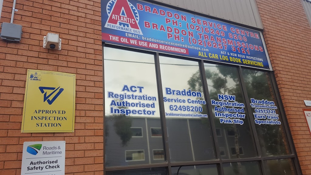 Braddon Service Centre | car repair | 4/42 Essington St, Mitchell ACT 2911, Australia | 0262498200 OR +61 2 6249 8200