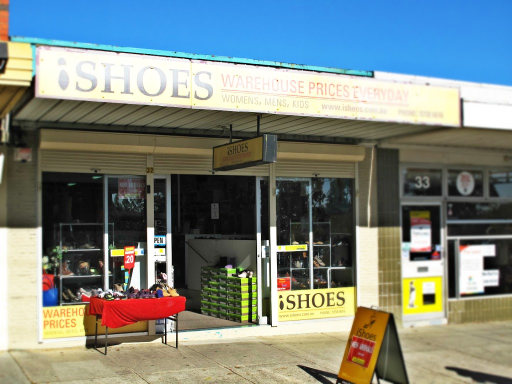 iShoes | shoe store | Shop 32 Mountain Gate Shopping Centre, 1880, Ferntree Gully Rd, Ferntree Gully VIC 3156, Australia | 0397586616 OR +61 3 9758 6616