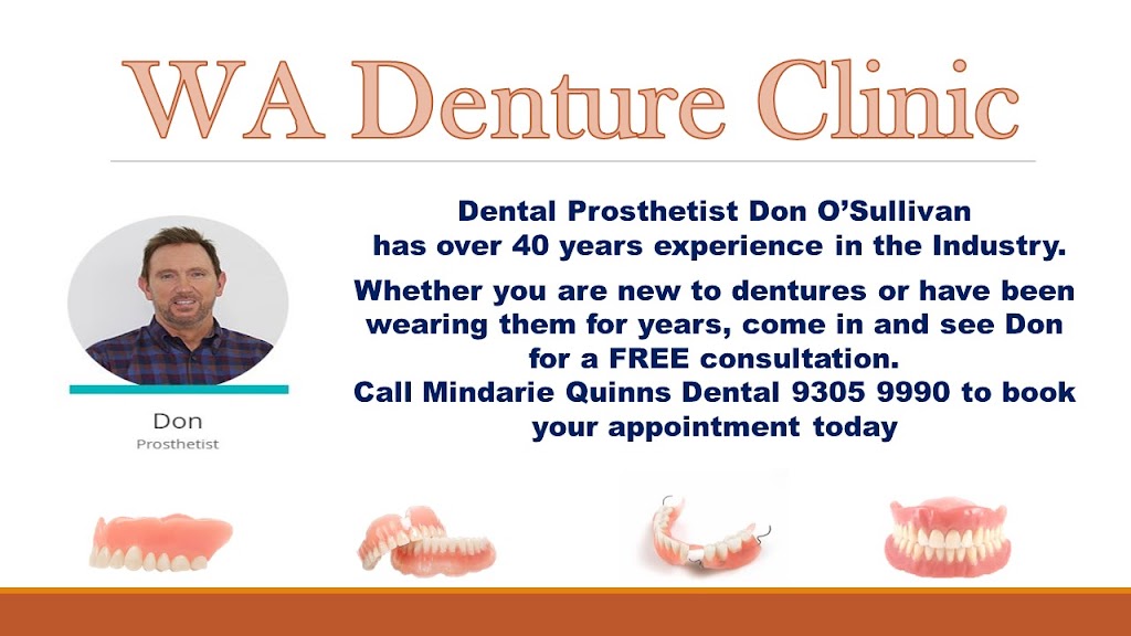 W.A. Denture Clinics | Mindarie Quinns Dental, Quinns Rocks WA 6030, Australia | Phone: (08) 9305 9990