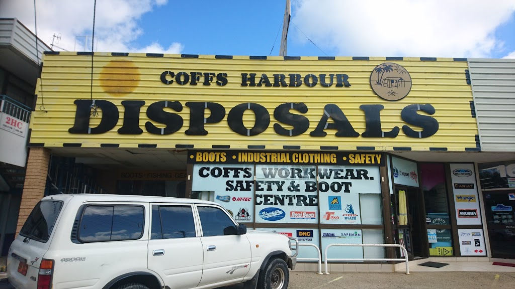 Coffs Harbour Disposals | clothing store | 162 Pacific Hwy, Coffs Harbour NSW 2450, Australia | 0266521192 OR +61 2 6652 1192