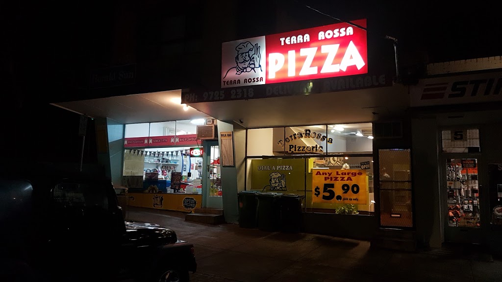 Terra Rossa Pizza | meal takeaway | 3 Paul St, Croydon VIC 3136, Australia | 0397252318 OR +61 3 9725 2318