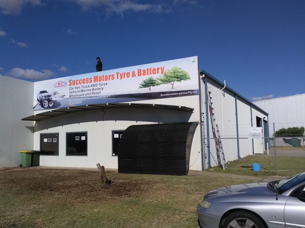 Success Motors Tyre and Battery | car repair | 16 Thornborough Rd, Greenfields WA 6210, Australia | 0894562801 OR +61 8 9456 2801