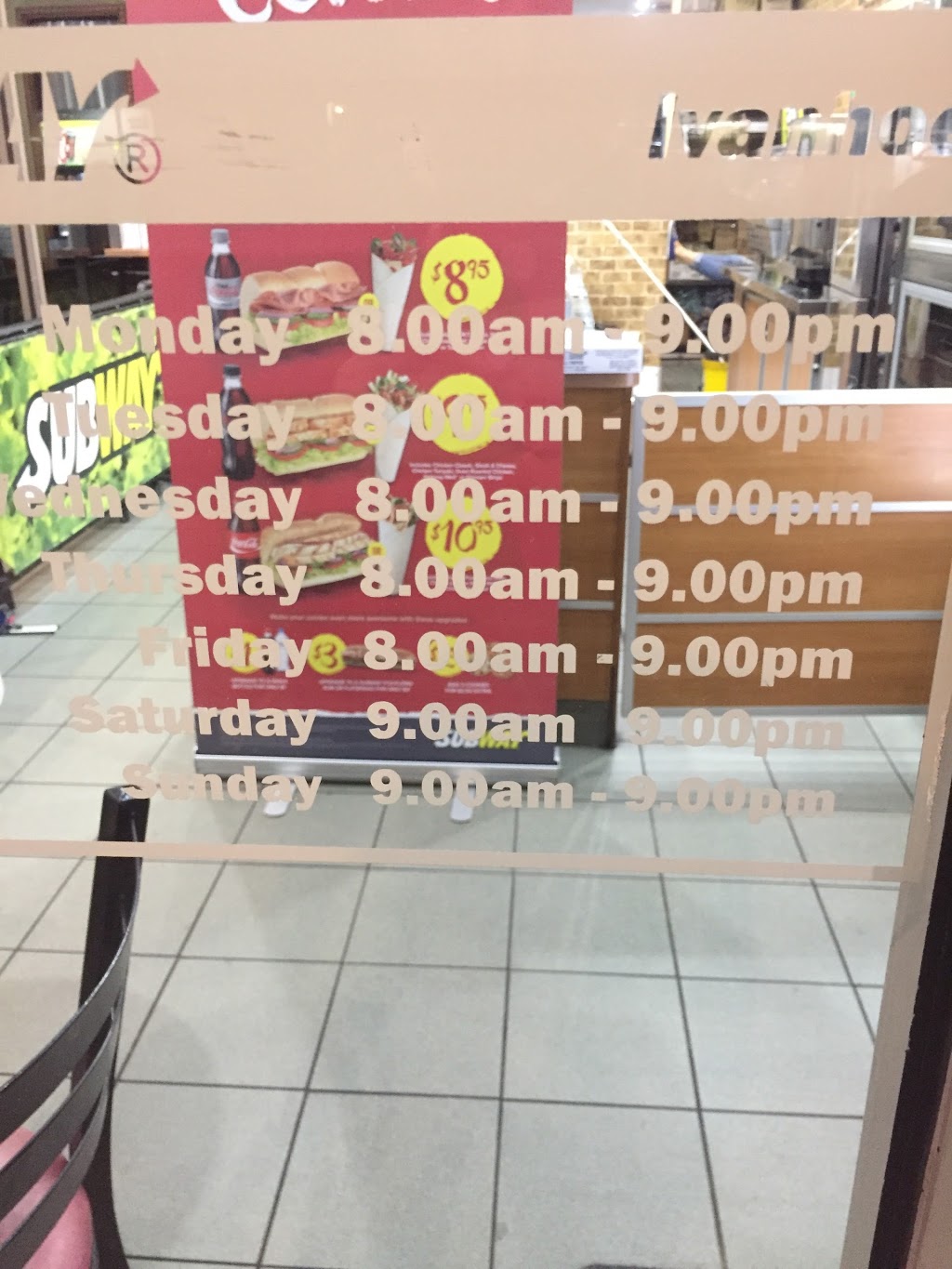 Subway | 87 Upper Heidelberg Rd, Ivanhoe VIC 3079, Australia | Phone: (03) 9499 2583