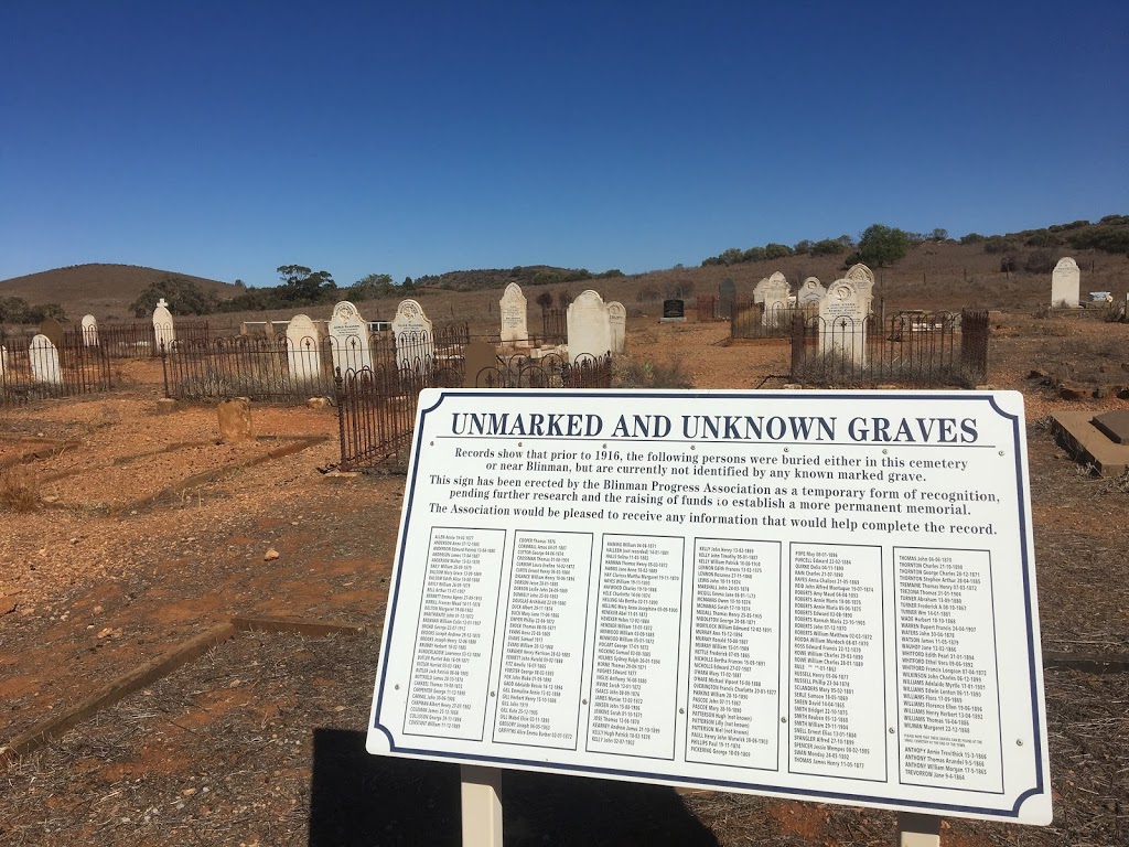 Blinman Cemetery | Blinman SA 5730, Australia