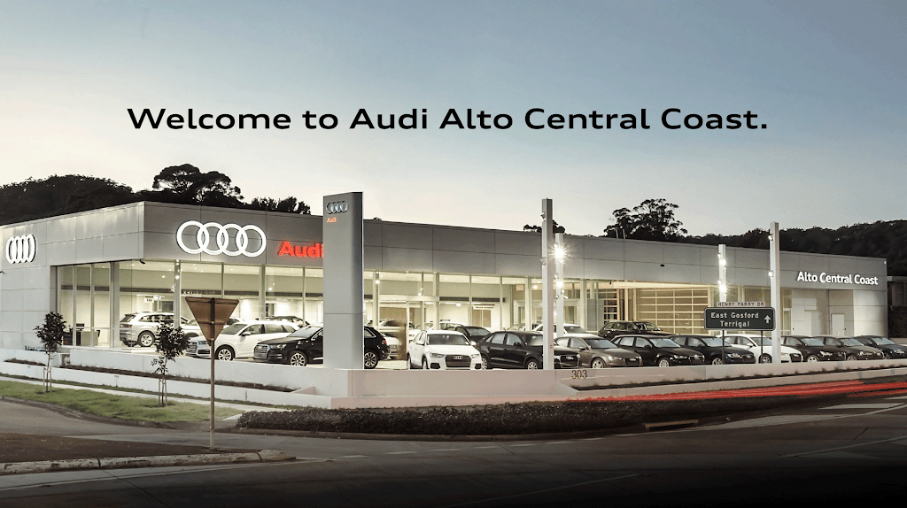 Audi Alto Central Coast | car dealer | 303 Henry Parry Dr, Wyoming NSW 2250, Australia | 0243374337 OR +61 2 4337 4337