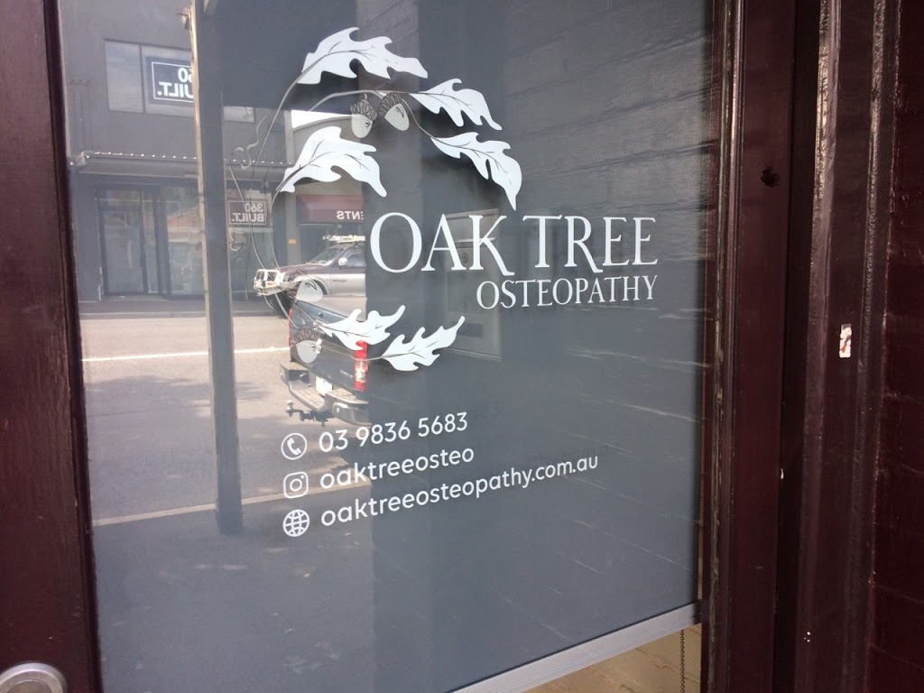 Oak Tree Osteopathy - Canterbury | 90 Canterbury Rd, Canterbury VIC 3126, Australia | Phone: (03) 9836 5683