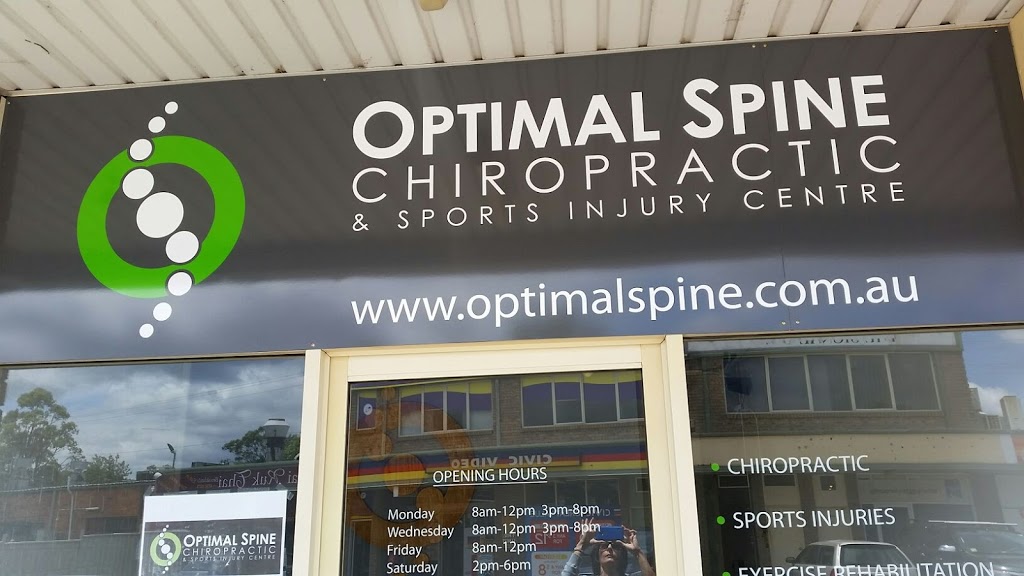 Optimal Spine Chiropractic & Sports Injury Centre | health | 1/15A Great Western Hwy, Blaxland NSW 2774, Australia | 0247395131 OR +61 2 4739 5131