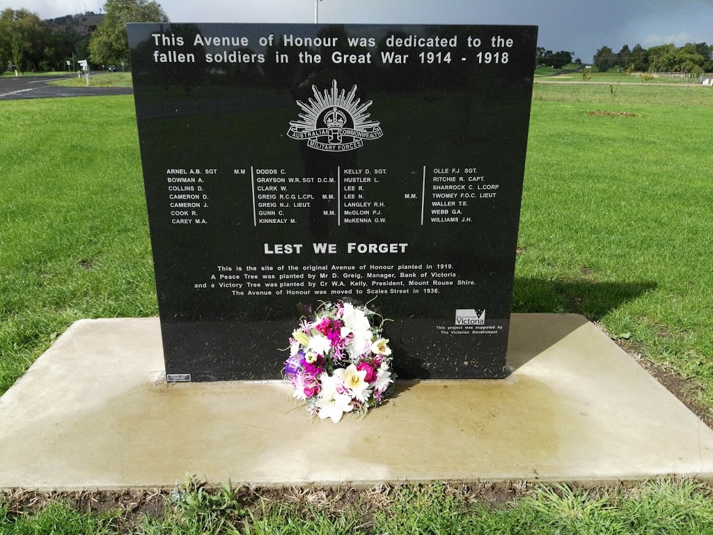 Avenue Of Honour | Penshurst VIC 3289, Australia