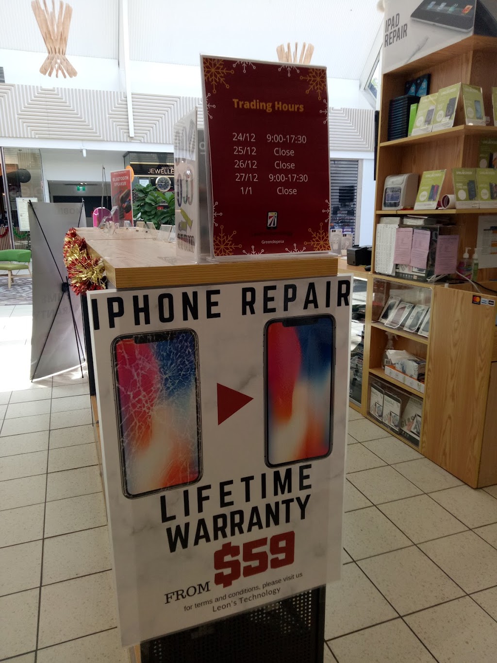 Leons Tech Greenslopes - Phone, Computer, Laptop Repair | Greenslopes Mall, Shop Kiosk 2/700 Logan Rd, Greenslopes QLD 4120, Australia | Phone: 0484 129 888