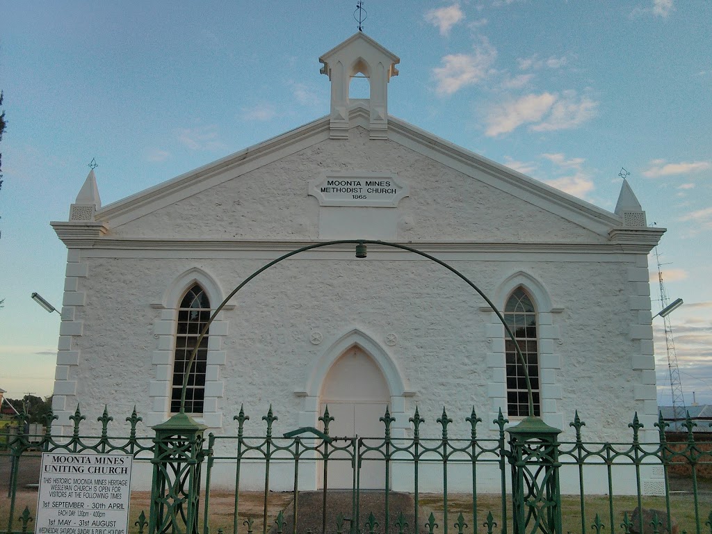 Moonta Mines Uniting Church | church | 557 Milne St, Moonta Mines SA 5558, Australia | 0457252026 OR +61 457 252 026