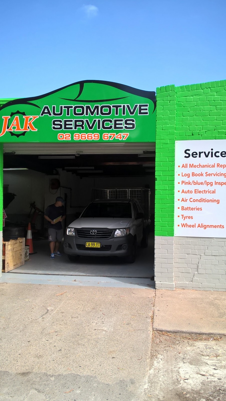 JAK Automotive Services Pty Ltd MVRL 54797 | 2/648 Botany Rd, Alexandria NSW 2015, Australia | Phone: (02) 9669 6747