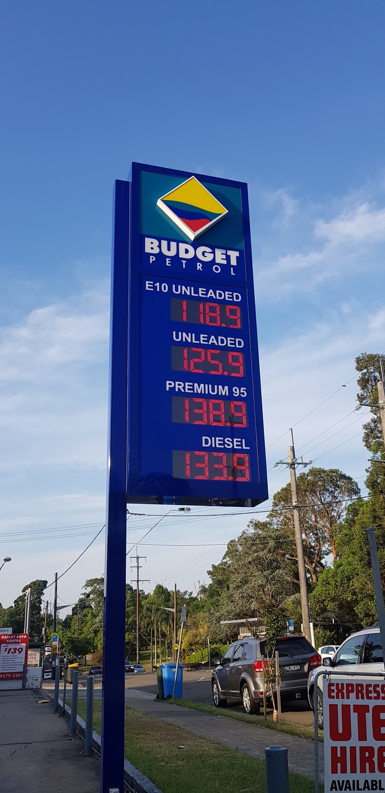 Budget Petrol | gas station | 12b Oatley Parade, Oatley NSW 2223, Australia | 0295858380 OR +61 2 9585 8380