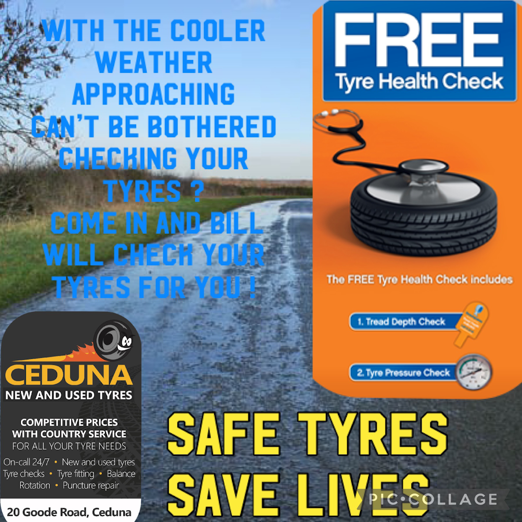 Ceduna New and Used Tyres | car repair | 20 Goode Rd, Ceduna SA 5690, Australia | 0410582237 OR +61 410 582 237
