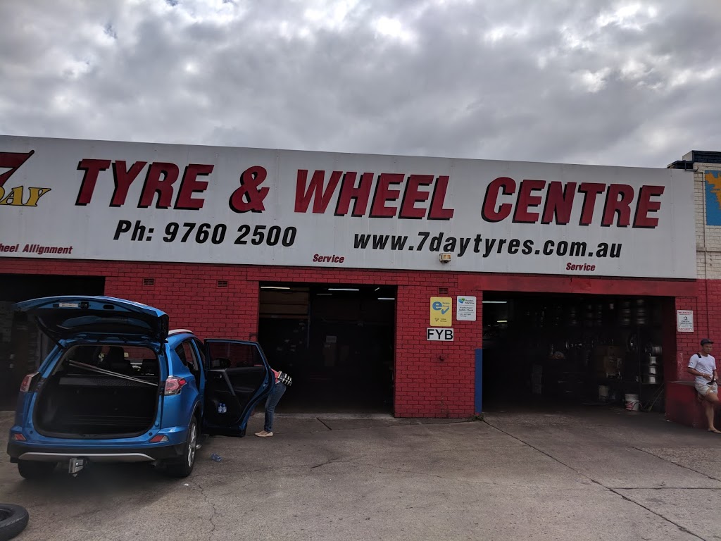 7 Day Tyres & Wheels | car repair | 15-21 Parramatta Rd, Clyde NSW 2142, Australia | 0297602500 OR +61 2 9760 2500
