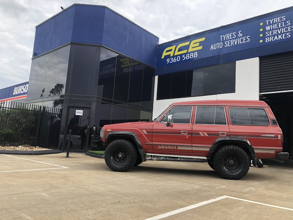 Ace Tyres and Auto Services | car repair | 1063 Western Hwy, Caroline Springs VIC 3023, Australia | 0393605888 OR +61 3 9360 5888
