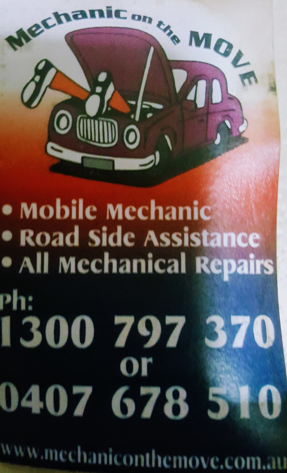 mechanic on the move | Peel Cvan Pk, 598, Pinjarra Rd, Furnissdale WA 6209, Australia | Phone: 0458 058 761