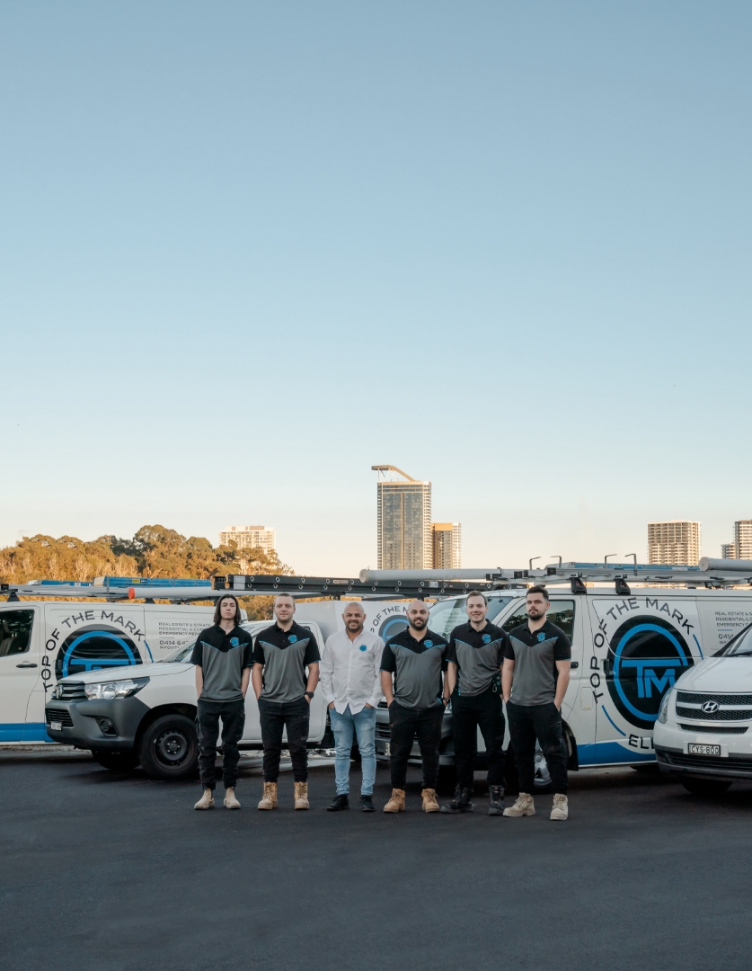 Top of the Mark Electrical | 3/1 Talavera Rd, Macquarie Park NSW 2113, Australia | Phone: 0414 647 661