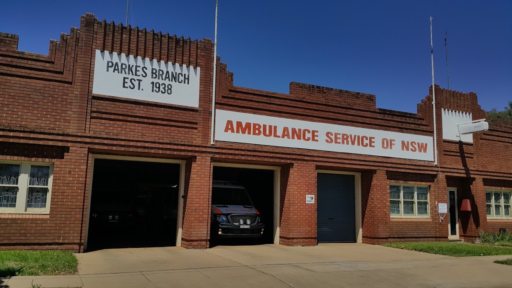 NSW Ambulance | health | 19 Bushman St, Parkes NSW 2870, Australia | 0293207777 OR +61 2 9320 7777