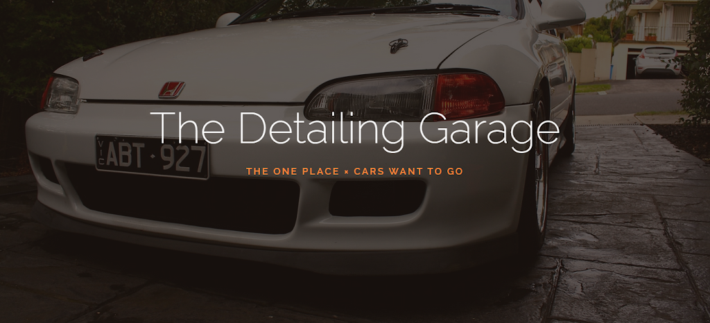 The Detailing Garage | car wash | 18 Nevada St, Balwyn North VIC 3104, Australia | 0422941458 OR +61 422 941 458